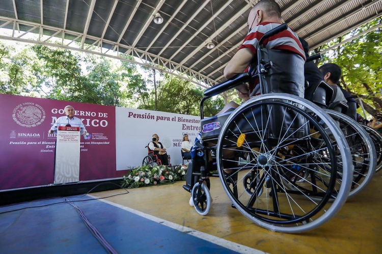 Empieza la dispersión de 23 mil 442 tarjetas para el apoyo a Personas con Discapacidad en Sinaloa
