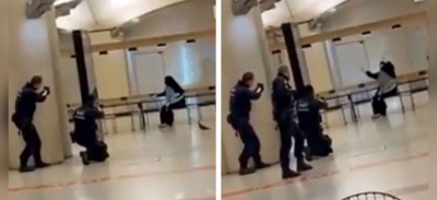 Mujer es abatida a balazos tras amenazar con estallar una estación de tren en París