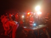 Chocan de frente automóvil y transporte de personal en Culiacancito, hay 15 heridos