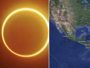 Falta poco para el ‘anillo de fuego’ que aparecerá en el cielo por eclipse anular