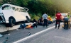 Siete viajeros con destino a Hermosillo se estrellan en vagoneta contra muro de la autopista en Villa Unión