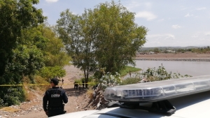 Descubren cadáver de un hombre flotando en el Río Humaya, en Culiacán