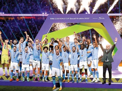 El Manchester City está en la cima; ganan el Mundial de Clubes