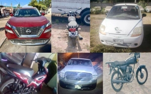 Tras Aparición de Mantas en contra de robos, se recuperan 12 vehículos con reporte de robo, en Culiacán