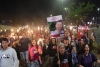 Israelíes marchan hacia la casa de Benjamin Netanyahu para sacarlo del poder