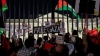 Manifestantes antiisraelíes atacan la valla de la Casa Blanca y piden alto al fuego en la Franja de Gaza