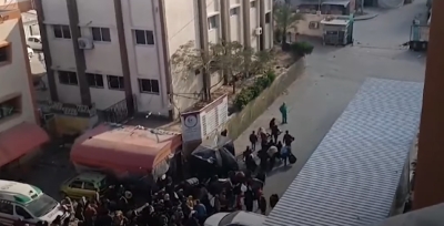 Evacúan por completo el hospital de Jan Yunis, el sanatorio principal de Gaza