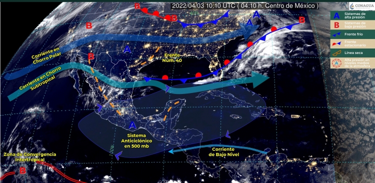 Onda de calor azotará gran parte de México