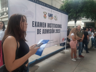 En prueba Ceneval m&aacute;s de 51 aspirantes de nuevo ingreso a la UAS para el ciclo 2023-2024