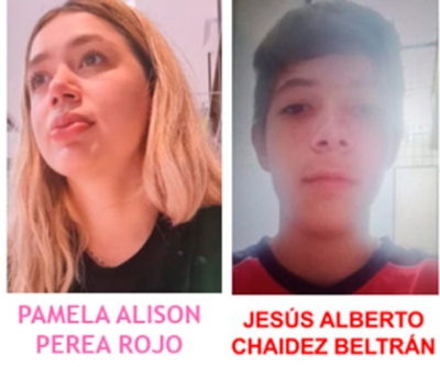 Pamela Alison, de 23 a&ntilde;os y Jes&uacute;s Alberto, de 13, los privados de la libertad en La Conquista, Culiac&aacute;n