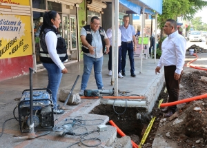 Supervisión permanente de obras por parte del alcalde garantiza calidad y cumplimiento en los tiempos de ejecución