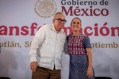 La presidenta Claudia Sheinbaum es una mujer de Estado: Gobernador Rocha Moya