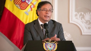 Atacan a tiros una avanzada del presidente colombiano Gustavo Petro