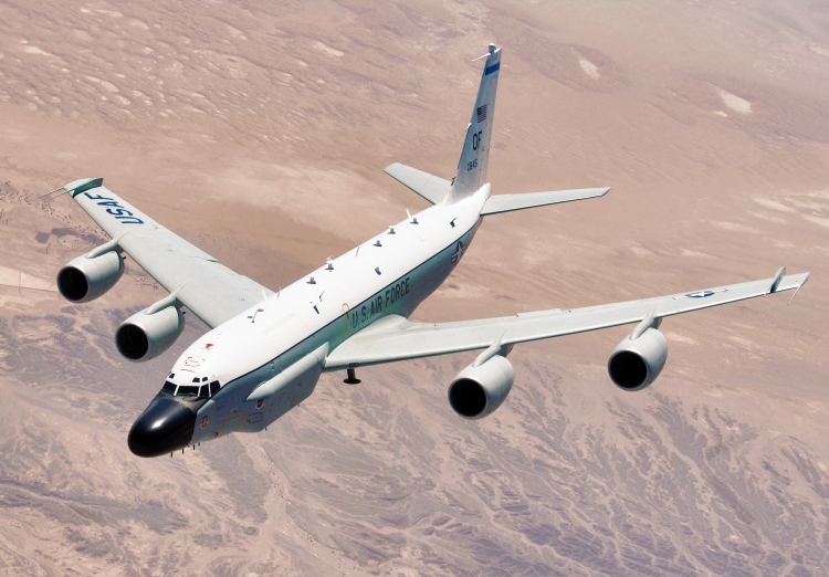 Avión de inteligencia militar estadounidense sobre vuela de Culiacán a Sonora