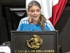 Sasil de Le&oacute;n opaca entrega de medalla y rompe acuerdo de civilidad en el Senado