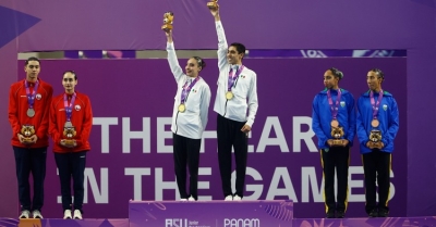 Nataci&oacute;n art&iacute;stica le da a M&eacute;xico dos oros en Panamericanos Junior Asunci&oacute;n 2025