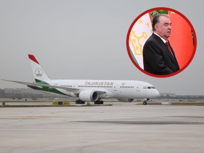 Presidente de Tayikistán estrena avión presidencial comprado a México: llega a la primera Cumbre de Asia Central-China