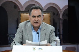 Inaudito y vergonzoso el trato a la UAS, acusa el Rector; llama a universitarios a acompa&ntilde;arlo en la pr&oacute;xima audiencia