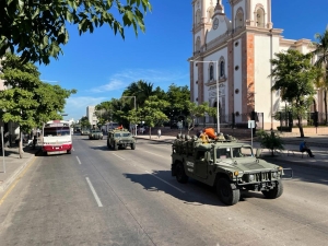 Llegan 600 soldados a Culiacán para reforzar la seguridad de fin de año