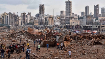 Ira y dolor en L&iacute;bano a un a&ntilde;o de la explosi&oacute;n en Beirut