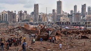 Ira y dolor en L&iacute;bano a un a&ntilde;o de la explosi&oacute;n en Beirut