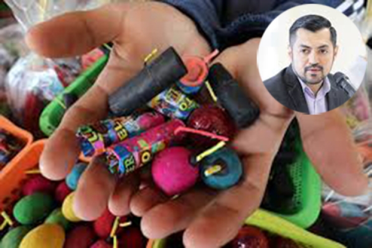 Por ningún motivo los niños deben jugar con pirotecnia: Mijaíl Suárez
