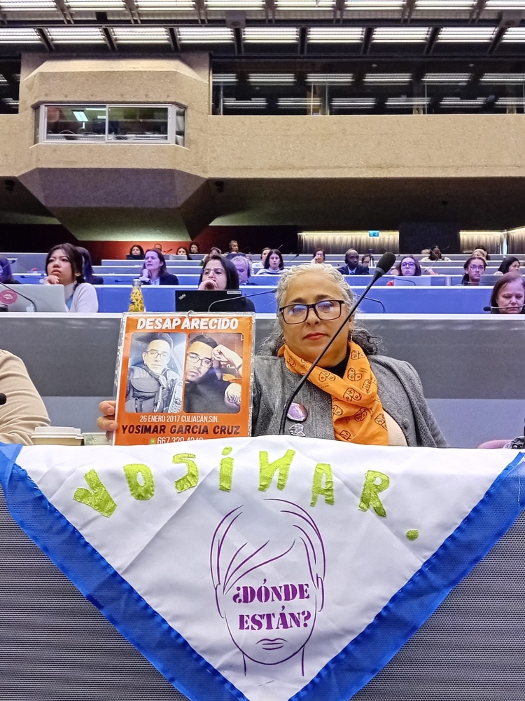 En Suiza, Sabuesos Guerreras denunci&oacute; impunidad y retrasos en identificaci&oacute;n de cuerpos en Sinaloa