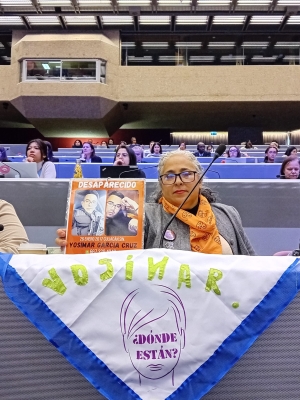 En Suiza, Sabuesos Guerreras denunci&oacute; impunidad y retrasos en identificaci&oacute;n de cuerpos en Sinaloa