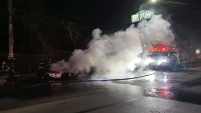 Incendian dos autos en distintos puntos de Culiacán; no hay personas lesionadas