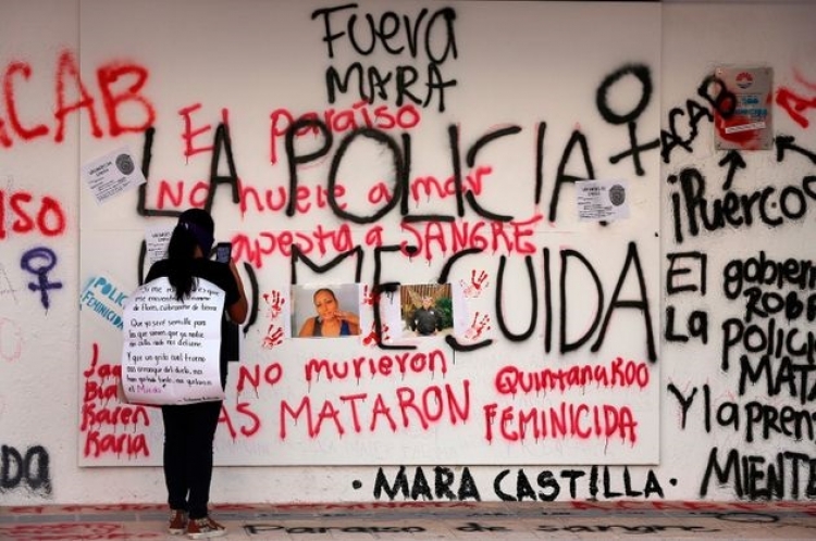 Protestas en QR y Ciudad de México por muerte de Victoria Salazar