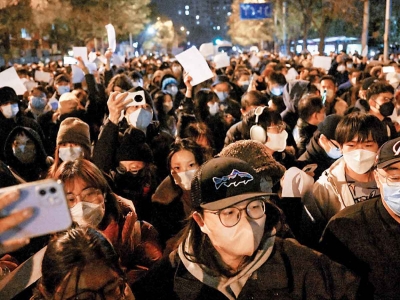 Hartazgo en China: &lsquo;queremos comida, no pruebas covid&rsquo;