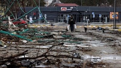 Denuncian a la tropas rusas de cometer una masacre de civiles en Bucha