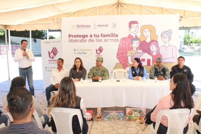 Navolato apuesta por la paz: Alcalde Boj&oacute;rquez pone en marcha campa&ntilde;a de desarme voluntario 2025