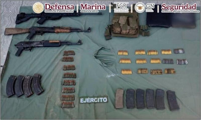 Detiene la Marina a siete personas tras enfrentamiento de los 'Mayos' y 'Chapos' en Sinaloa