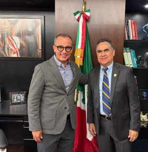El Rector Jes&uacute;s Madue&ntilde;a fortalece gestiones ante la SEP para atender problemas estructurales de la UAS