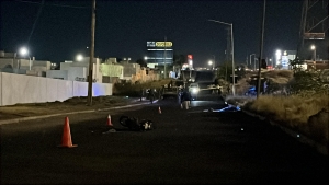 Motociclista muere tras ser embestido por un vehículo en el fraccionamiento Ibérica Residencial