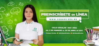 Abre Cobaes Preinscripciones en L&iacute;nea a partir del 02 de febrero
