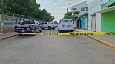Asesinan a un hombre junto a una escuela primaria en Aguaruto, al Poniente de Culiac&aacute;n