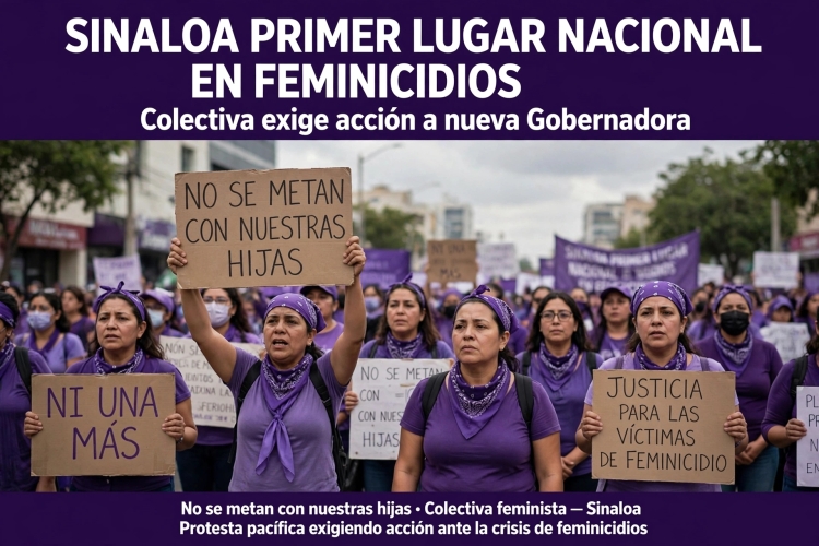 Colectiva &ldquo;No se metan con nuestras hijas&rdquo; exige acci&oacute;n inmediata a nueva Gobernadora ante crisis de feminicidios