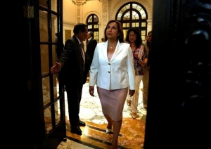Dina Boluarte, presidenta de Per&uacute;, declara ante Fiscal&iacute;a por acusaciones de Genocidio