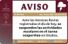 Suspenden las clases en turno vespertino por las lluvias, en Sinaloa