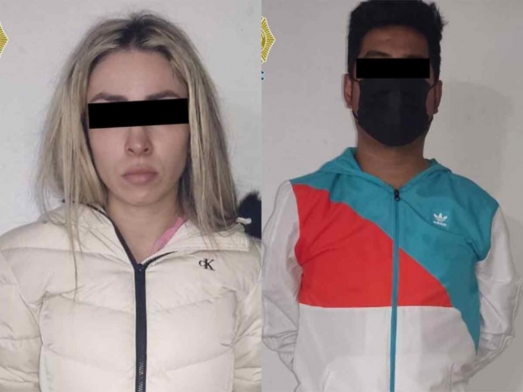 Cae pareja con más de 200 dosis de droga en Álvaro Obregón.