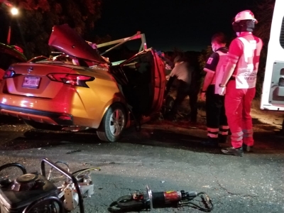 Accidentes automovil&iacute;sticos cobran 6 vidas en Sinaloa el fin de semana