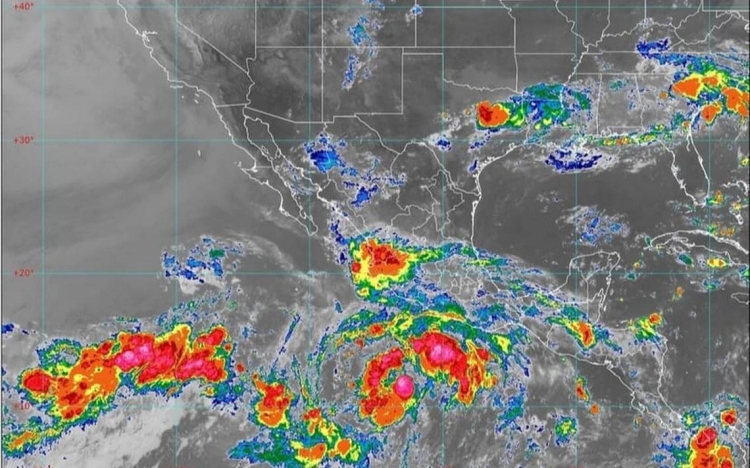 &#039;Cristina&#039; provocará fuertes lluvias a su paso en 6 estados
