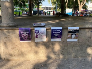 Denuncian a padres deudores de pensi&oacute;n alimenticia con tendedero en Los Mochis