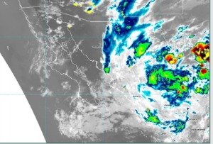 Hoy se prev&eacute;n lluvias fuertes en el noroeste de Sinaloa