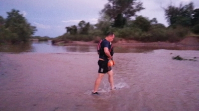 Un joven de 18 a&ntilde;os de edad desapareci&oacute; en las aguas del r&iacute;o Culiac&aacute;n en la sindicatura de Culiacancito