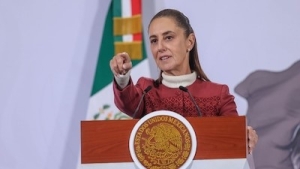 Sheinbaum acusa que Oposici&oacute;n pide la intervenci&oacute;n de Estados Unidos en M&eacute;xico: "No tienen fuerza interna"
