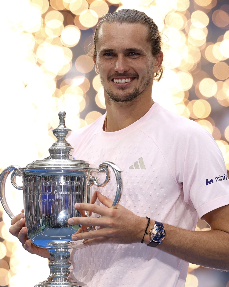 Alem&aacute;n Alexander Zverev por fin es campe&oacute;n del US Open ante un estadounidense