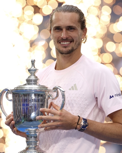 Alem&aacute;n Alexander Zverev por fin es campe&oacute;n del US Open ante un estadounidense